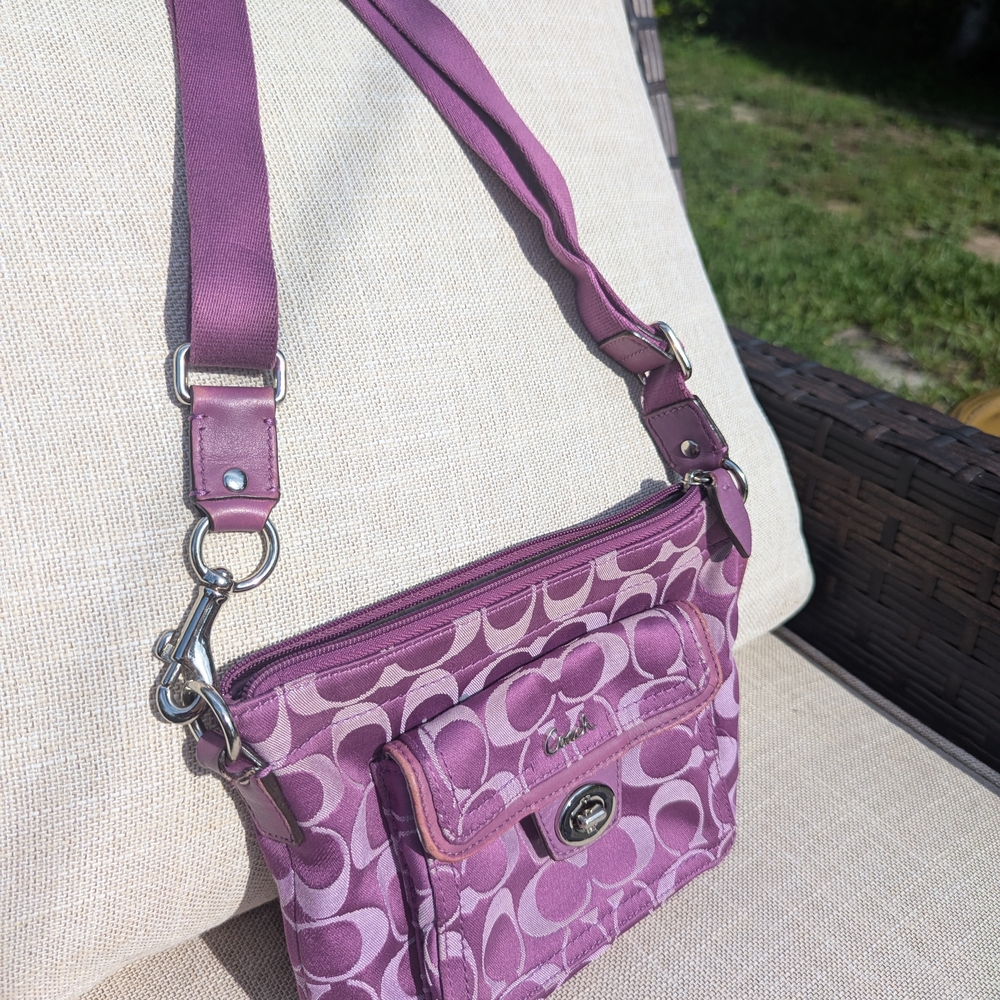 Coach Purple Crossbody Bag